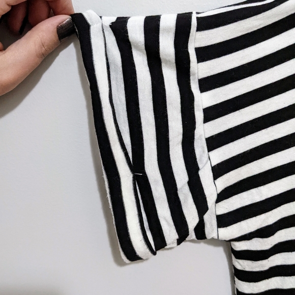 Ten Sixty Sherman 90s/00s style patch striped tee - Picture 5 of 7